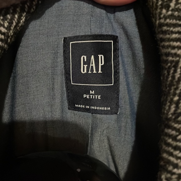 Blue and grey gap blazer. - Picture 3 of 4